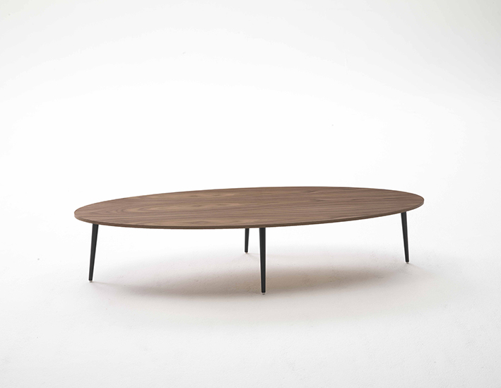 table basse ovale