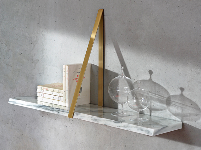 T-Square Marble Shelf